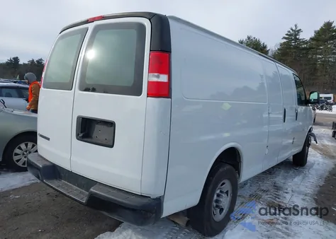 2021 Chevrolet Express Cargo Rwd 2500 Extended Wheelbase Wt из США, поврежденный, VIN 1GCWGBFP6M1260800